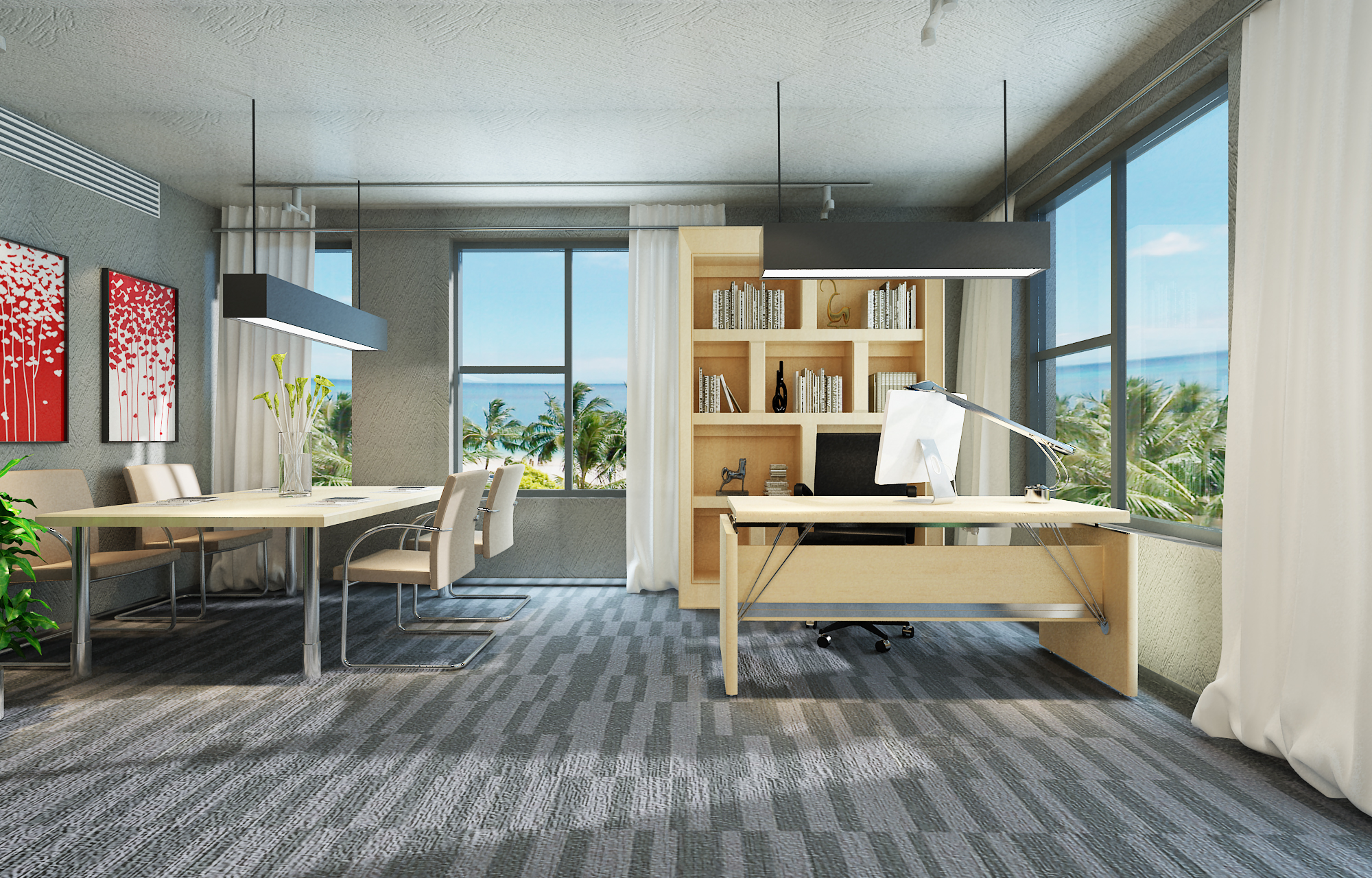 合肥蔚藍商務(wù)港律師事務(wù)所辦公項目