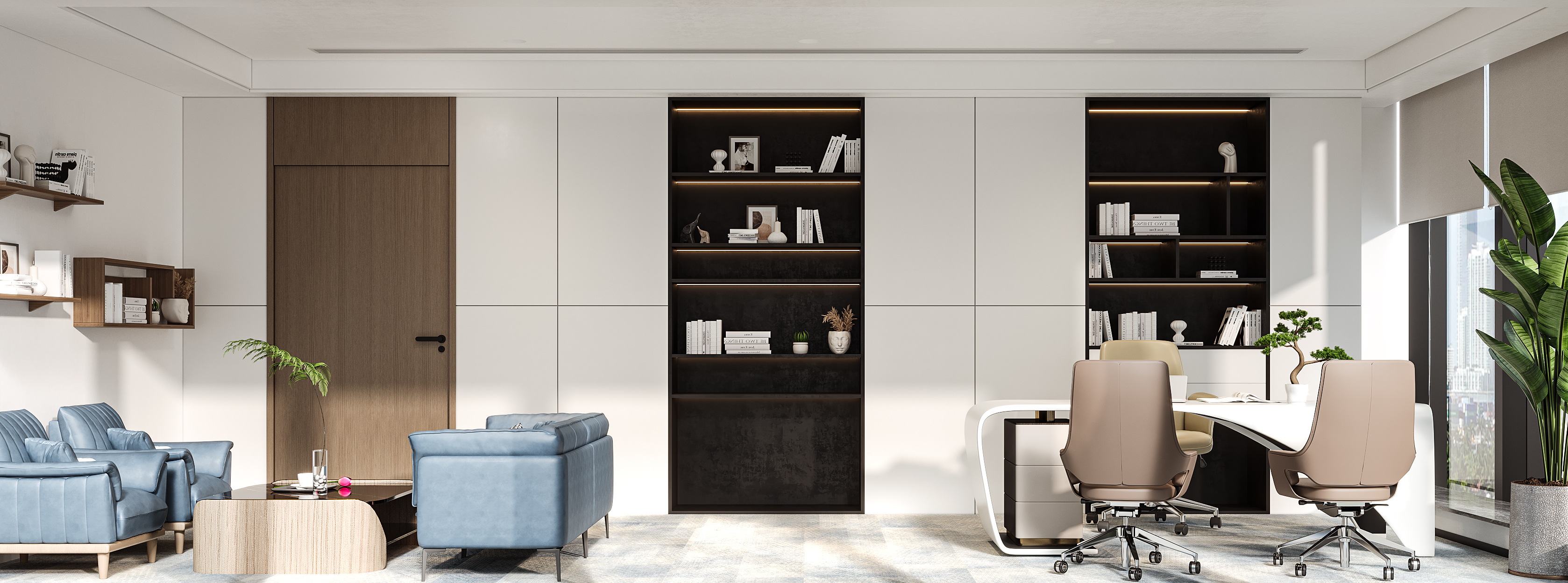 現(xiàn)代極簡風(fēng)辦公室設(shè)計(jì)：打造高效與美學(xué)的辦公空間