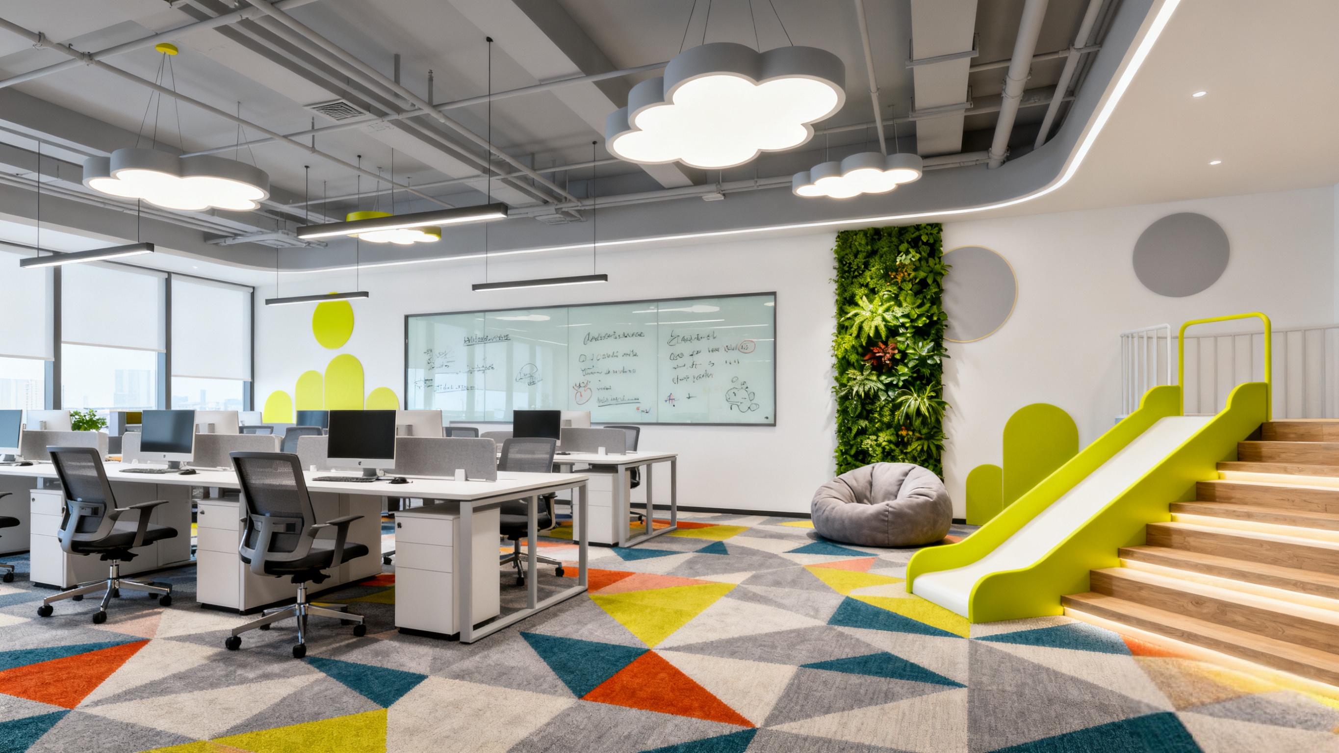 當辦公室變成“靈感游樂場”，創(chuàng)意根本停不下來